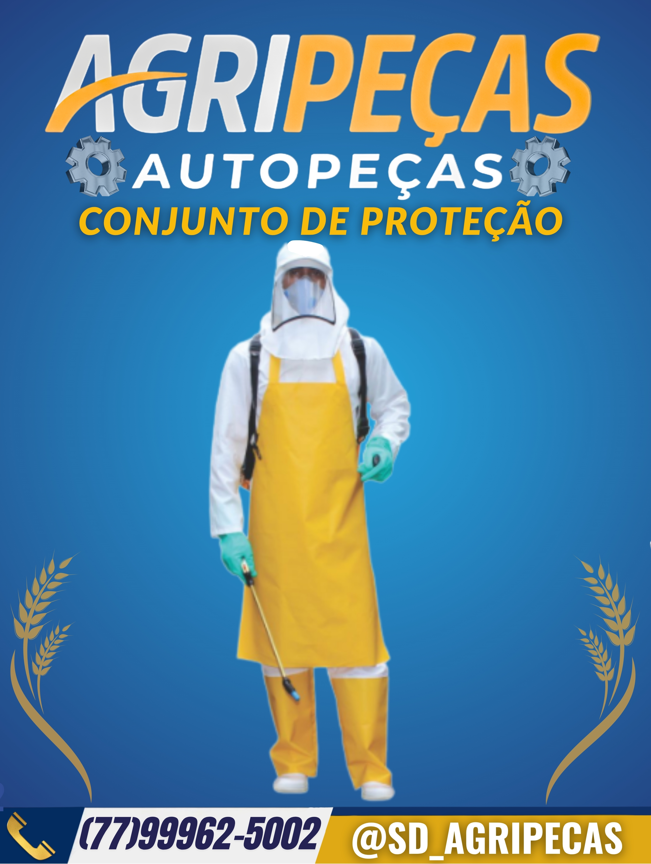 CONJUNTO DE PROTEÇÃO